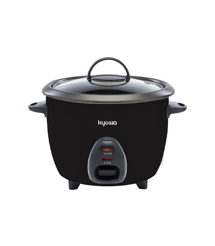 KW-2034,2035,2036,-2037,-2038-B Kyowa 1.5 Liters Drum Rice Cooker - Black (KW-2037) - Image 1