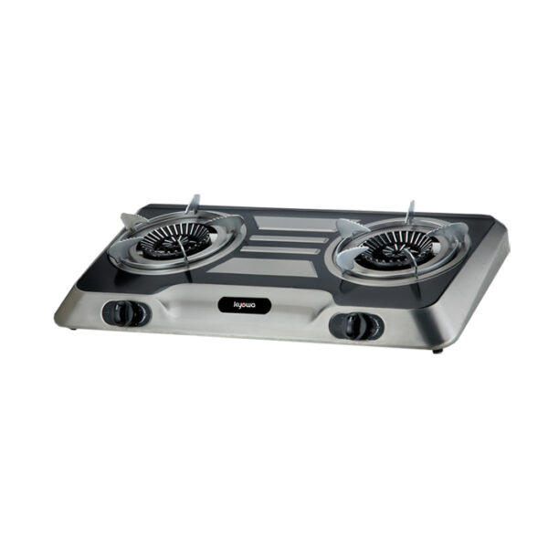 Kyowa Double Burner Gas Stove with Cast Iron Burners (KW-3552)