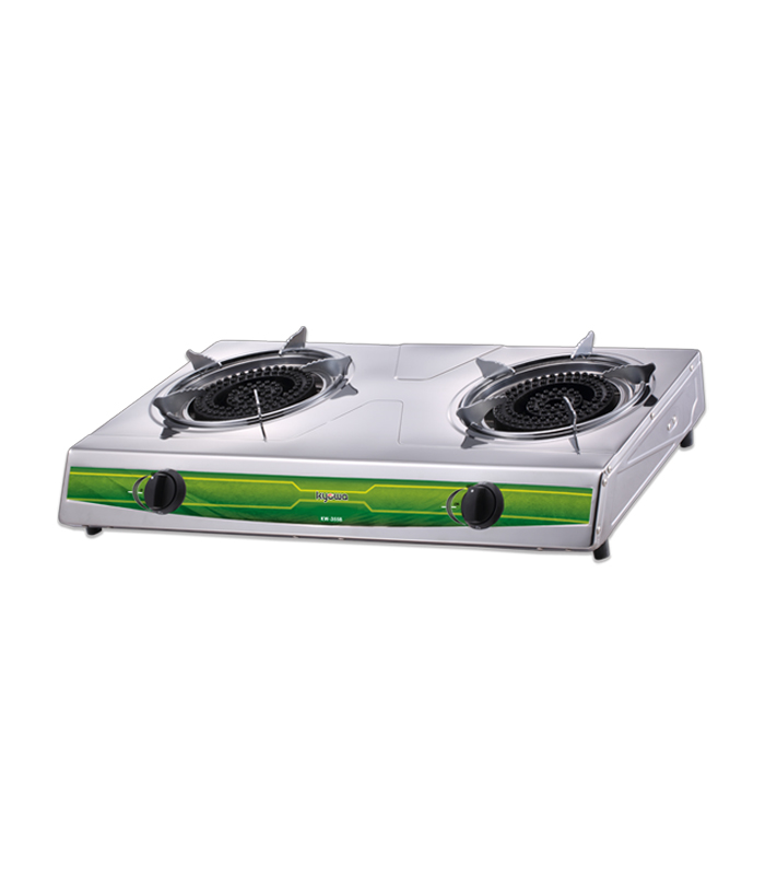 K3558 Kyowa Heavy Duty Double Burner Gas Stove (KW-3558) - Image 1