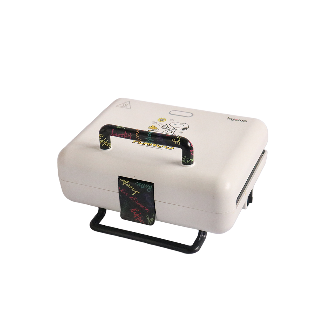 Breakfast Maker 2 Kyowa Snoopy Edition 3 in 1 Sandwich Maker - White (KW-2651) - Image 1