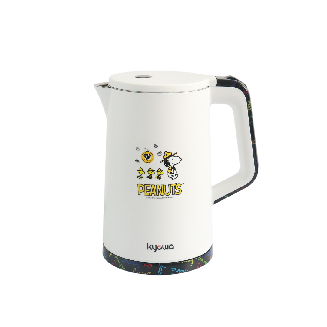 Electric Kettle Kyowa Snoopy Edition 1.7 Liters Electric Kettle - White (KW-1391) - Image 1