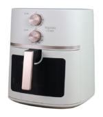 Kyowa 6.5 Liters Manual Air Fryer with Air Cyclone Technology - Ivory (KW-3827) - Image 2
